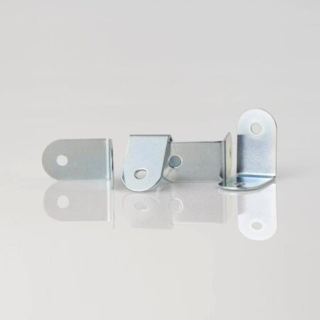 L-Winkel 32,2 mm x 19 mm, 2-Loch Ø 5 mm, Schwarz – Bild 5