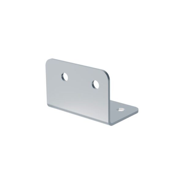 L-Winkel 25x37mm, 4-Loch Ø4mm, Zinc – Bild 4