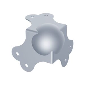 Kugelecke, groß, mit 2,5 mm Radius