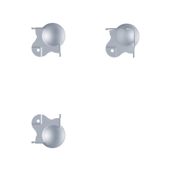 Kugelecke, groß, mit 30 mm Versatz und 0,5 mm Radius – Bild 3