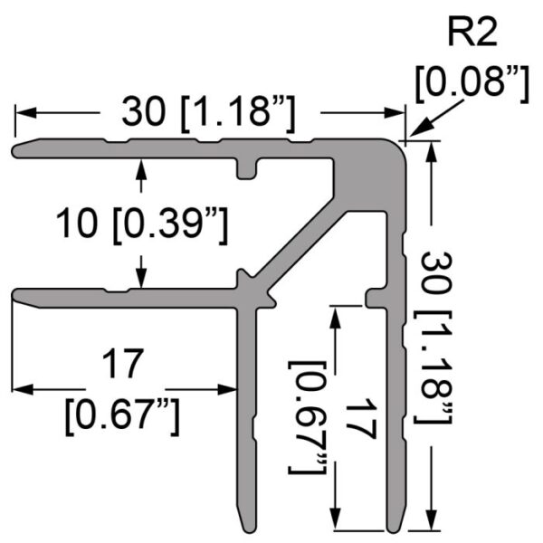 Casemaker 10mm, 30x30x1,5, L=4000mm – Bild 2