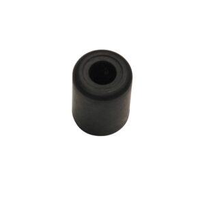Gummifuß Ø25×32, mit Stahleinlage, Black