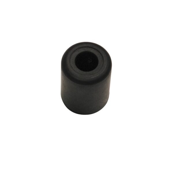 Gummifuß Ø25x32, mit Stahleinlage, Black