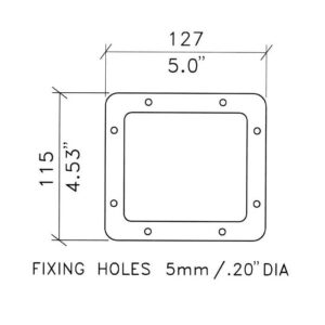 Nietrahmen für L0747/xx, Zinc