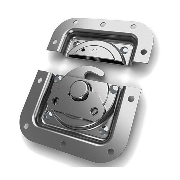 Drehriegel-Verschluss in Einbauschale, Zinc – Bild 4