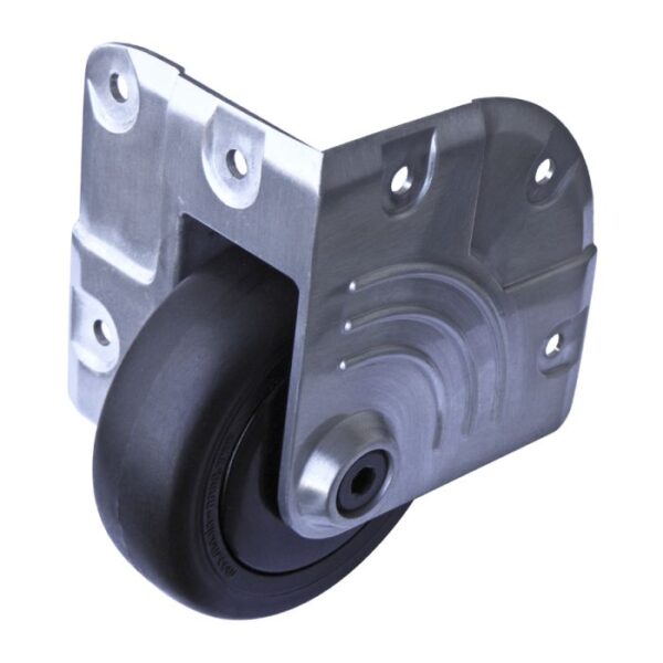 Einbau-Eckrolle 75mm, Zinc – Bild 3