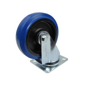 Lenkrolle 125mm, blau
