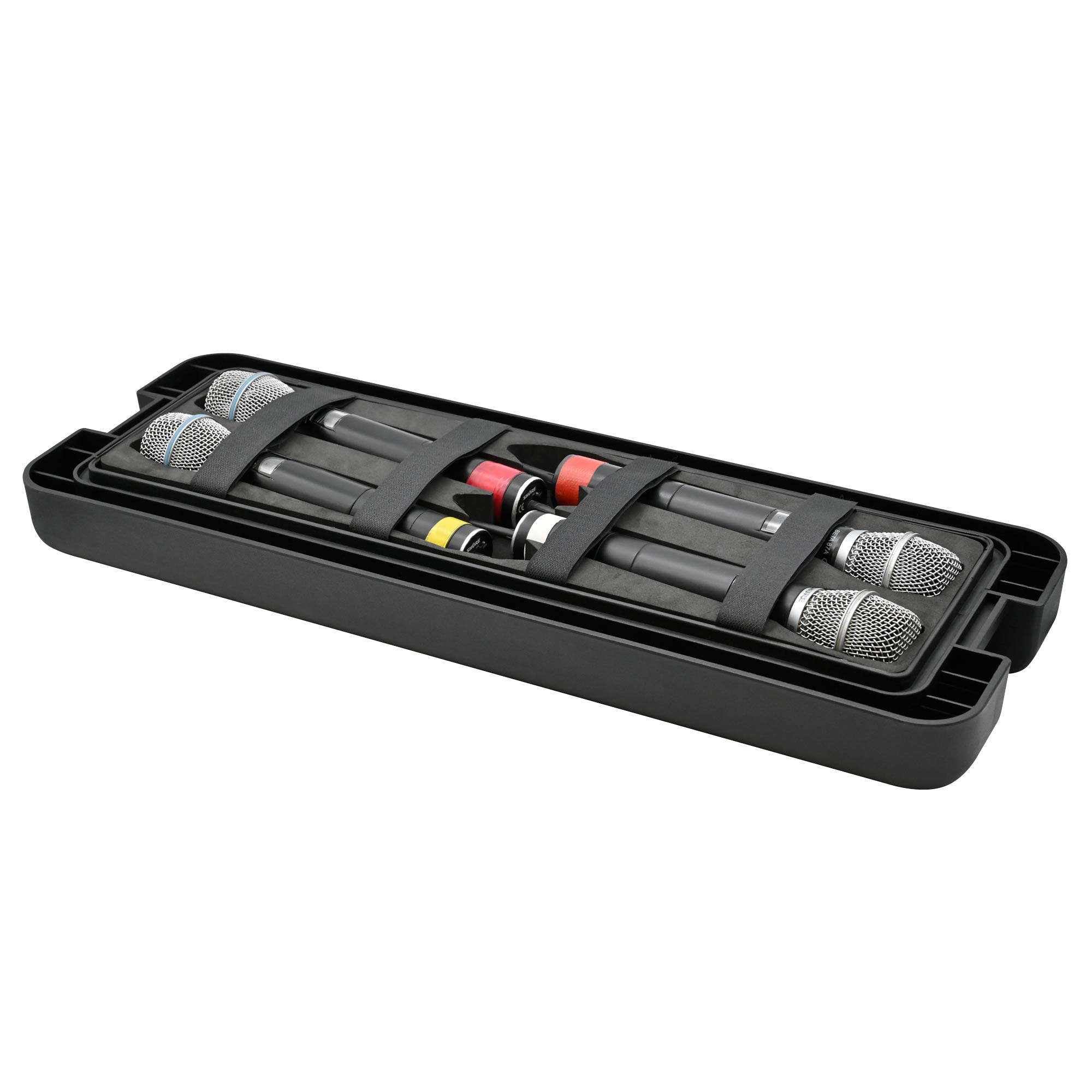 SINORA Funkmikrofoneinsatz für Deckel 3HE Rack