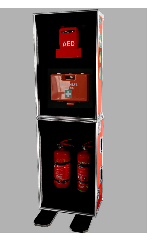 Notfallcase gross offen