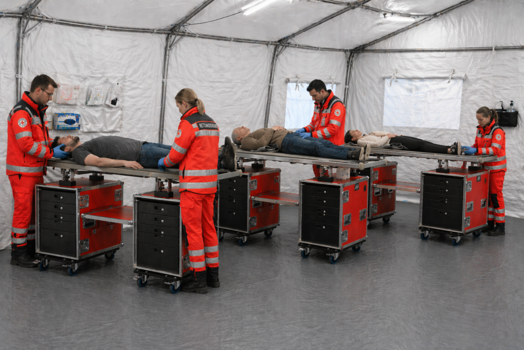 Behandlungsplätze (Anwendungsbeispiel KI-generiert)